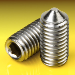 image of Cone Point Grub Screws ISO 4027 / DIN 914