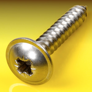 image of Pozi Pan Head Self Tapping Screws with Flange Type C