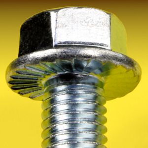 image of UNC Hex Head Flange Bolts with Serrations