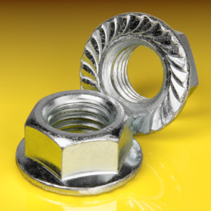 image of UNC Hex Serrated Flange Nuts