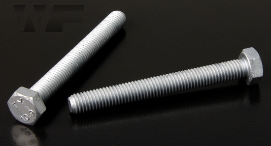 Hex Head Setscrews ISO 4017 in ZnFlk-10.9 image