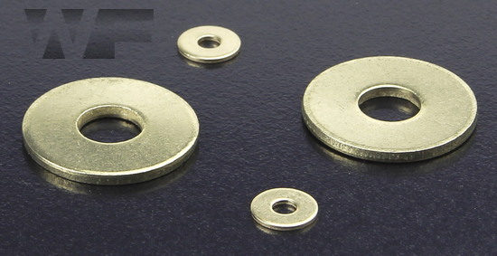 Large Washers to DIN 9021 in BRASS image