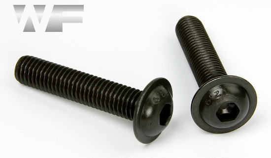 Unbrako Socket Head Button Screws with Flange ISO 7380 part 2 in BO-12.9 image