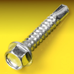 image of Hex Head Self Drilling Screws With Flange