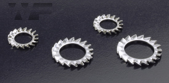 External Serrated Lock Washer in A4 image